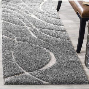 Polyester Shaggy Bedside Runner for Bedroom D?cor