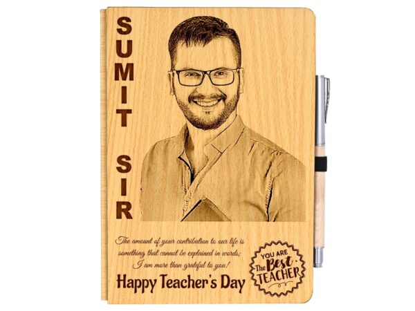 Photo Diary with Pen Gift for Teachers Day