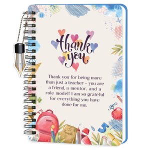 A5 Spiral Diary Gift for Teacher with 160 Pages